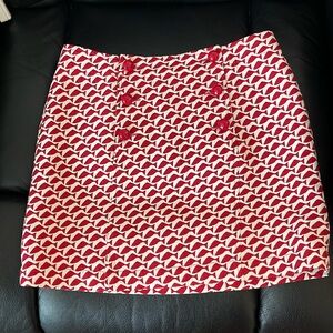 Vineyard Vines Size 2 nautical fish print skirt.